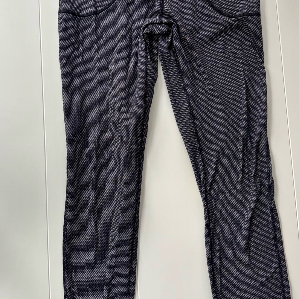 Black lululemon Textured Leggings